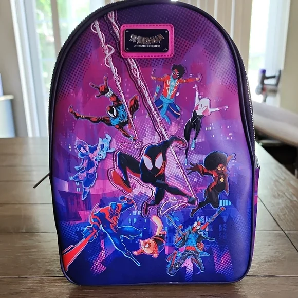 Loungefly | Bags | Loungefly Purple Spiderman Multiverse  display picture 1